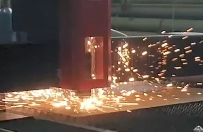 Видео FL-L1560F-2000-IPG Лазерный станок для резки листового металла